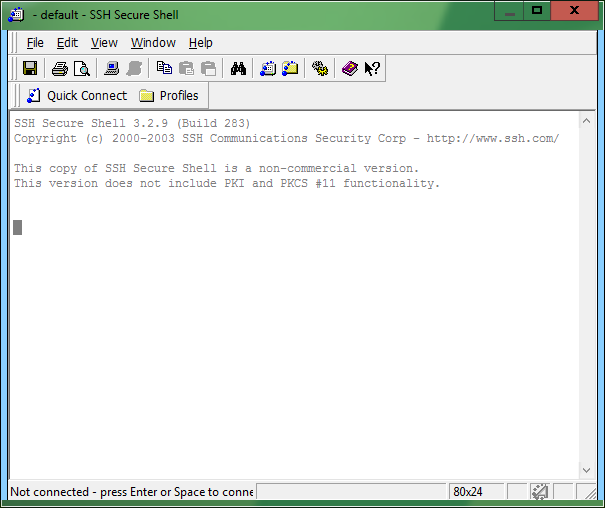 SSH Secure Shell Client