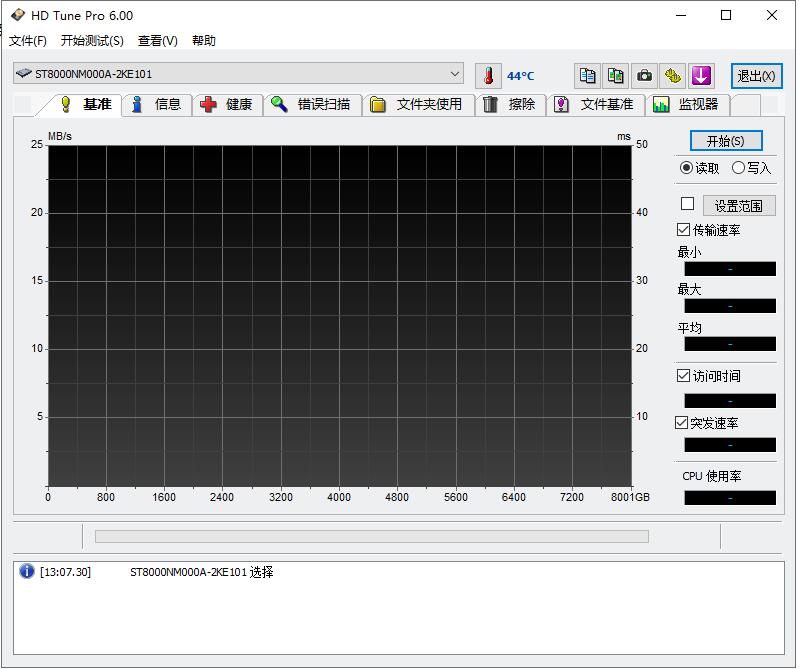 HDTune硬盘检测工具中文版