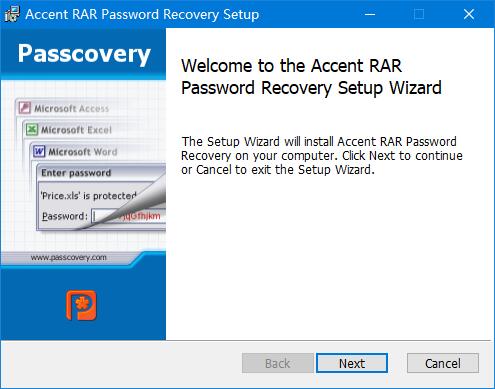 RAR密码破解Accent RAR Password Recovery Pro[含破解补丁]