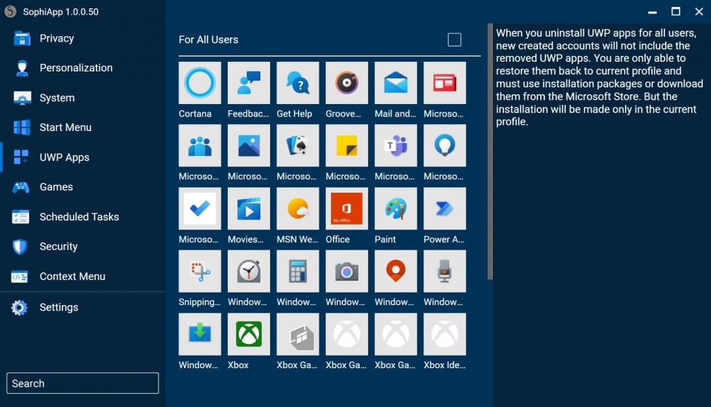 SophiApp(Win10/Win11优化神器)