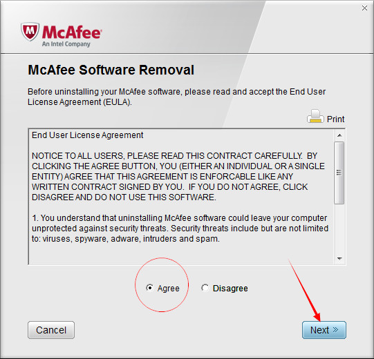 迈克菲(McAfee)卸载工具