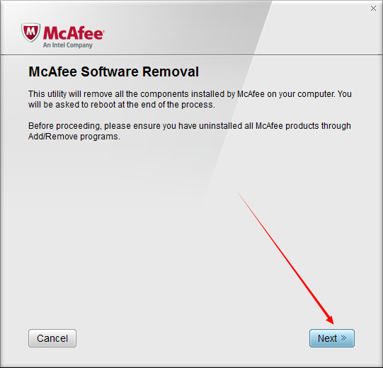 迈克菲(McAfee)卸载工具