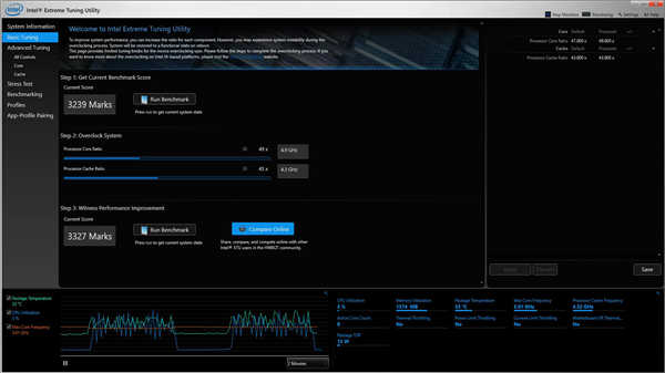 Intel Extreme Tuning Utility(英特尔CPU超频工具)