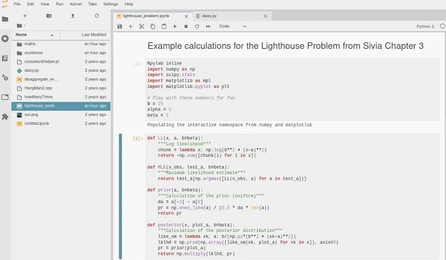 Anaconda3 Jupyter Notebook数据科学工具