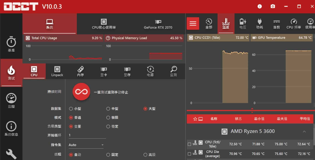 OverClock Checking Tool拷机测试