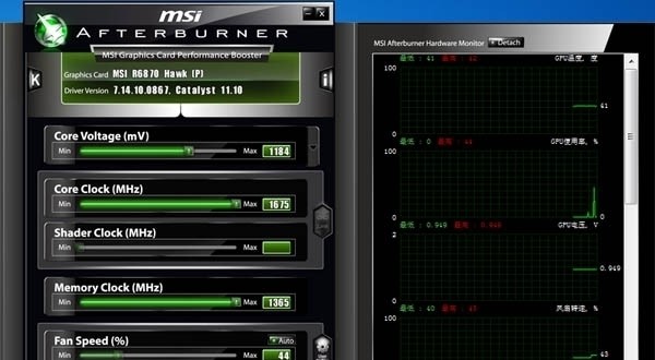 MSI Afterburner(微星显卡超频工具)