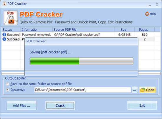 PDF Cracker(PDF解密)